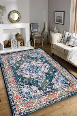 Produktbild von Conceptum Hypnose, Alfombra- Alfombra  Şönil Baumwolle CHL, Bunt, Kurzflorteppiche, 120 x 180 cm, 70% Baumwolle / 30% Polyester
