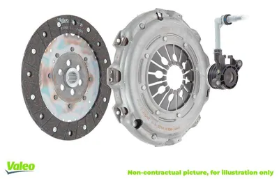 Produktbild von Kupplungssatz Ø 215 mm 26 Zähne ohne Sensor VALEO für u.a. RENAULT CLIO