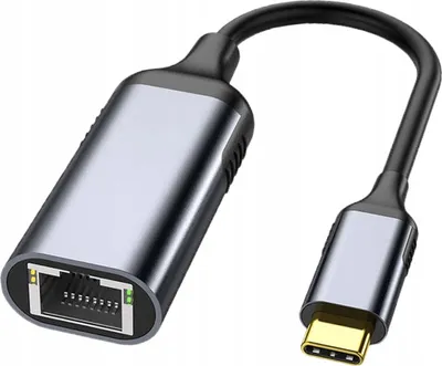 Obrázok produktu pre Co2 Adaptér Usb-C Ethernetový Adaptér Sieťová Karta Lan Gigabit Rj45 1000Mbps