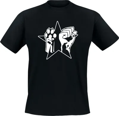 Produktbild von Pfote Faust - T-Shirt