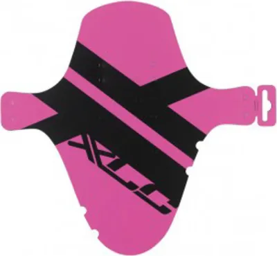 Produktbild von XLC Large Mini Mudguard Spritzschutz MG-C31 VR pink.