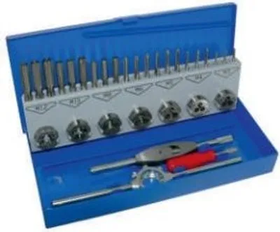 Obrázok produktu pre Fanar Závitníky + závitníky Sada 31 závitníkov Elem. M3-M12 Czb-31 Inox