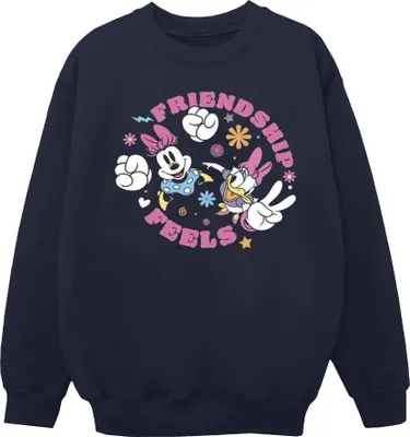 Produktbild von Disney - "Friendship" Sweatshirt für Herren BI39606 (S) (Marineblau)