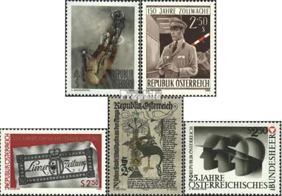 Produktbild von Briefmarken Österreich 1980 Mi 1655,1656,1657,1658,1659 (kompl.Ausg.) postfrisch Sondermarken