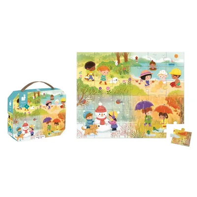 Obrázek produktu pro Janod Puzzle Roční období