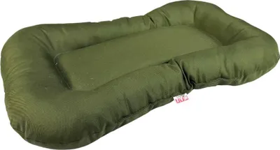 Produktbild von Wasserfestes hundebett größe 60x40 cm - robust, pflegeleicht, aus codura, matte für kleine, mittlere und große hunde, für innen- und außenbereich - farbe - armeegrün