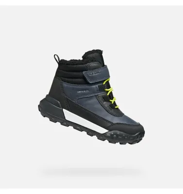 Produktbild von Geox Dunkelblaue Jungen-Ankle-Boots von Trekkyup ABX 29