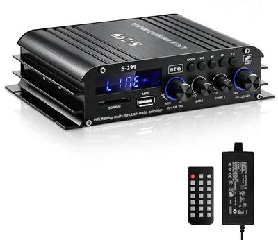 Productafbeelding van HiFi Versterker 4.1-Kanaals - Bluetooth 5.0 - 800 W Uitgangsvermogen