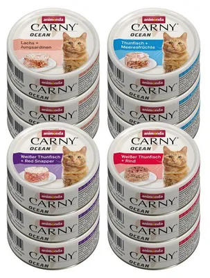 Produktbild von animonda Cat Dose Multipack Carny Ocean Selection 960 g