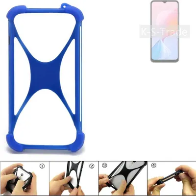 Produktbild von K-S-Trade Handy Hülle kompatibel mit Blackview A85 Silikon Schutzhülle Cover Case Bumper Silikoncase TPU Softcase Schutz Hülle Smartphone