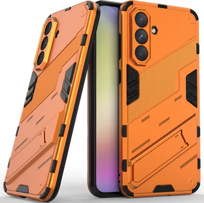 Immagine prodotto di Custodia per Samsung Galaxy A56 / A36 Custodia protettiva ibrida in PC TPU antiurto con funzione di supporto Bianco
