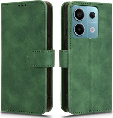 Produktbild von Xiaomi Redmi Note 13 Pro 5G / Poco X6 Hülle - Coverup Klapphülle - Grün