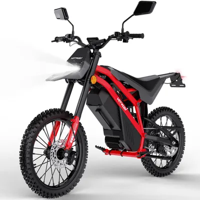 Produktbild von HITWAY HT500 Elektro-Motorrad 45 km/h, 2,5 kW Motor Spitze 4000, 60 V 27 Ah Akku, bis zu 60 km Reichweite, hydraulische Scheibenbremsen,238NM