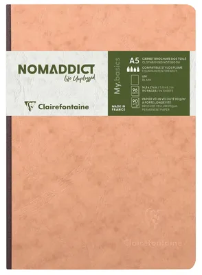 Immagine prodotto di Clairefontaine 79540C Clairefontaine notebook AGE BAG, DIN A5, vuoto, beige