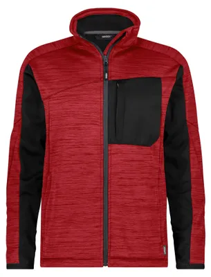 Productafbeelding van Midlaagjas Convex Next PESRE38, 290g, rood/zwart, maat M, DASSY 300568