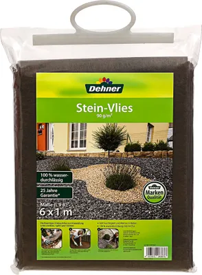 Produktbild von Dehner Stein-Vlies, wasserdurchlässig, 6 x 1 m, braun
