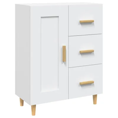 Obrázek produktu pro Příborník bílý 69,5 x 34 x 90 cm kompozitní dřevo