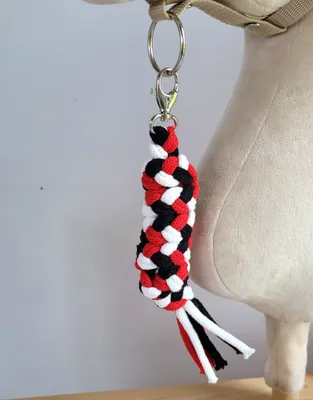 Immagine prodotto di Legatura a corda Hobby Horse - rosso/bianco/nero