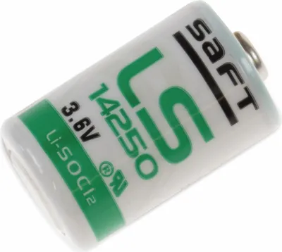 Zdjęcie produktu dla Bateria litowa SAFT LS 14250, 1/2 AA (Mignon), 3,6 V-, 1200 mAh