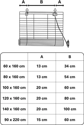 Produktbild von Gardinia Bambus-Rollo schoko 60 x 160 cm