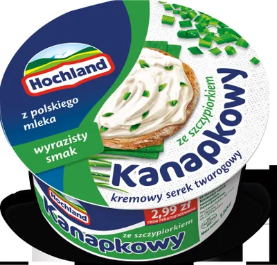 Zdjęcie produktu dla Hochland Kanapkowy ze szczypiorkiem 130 g