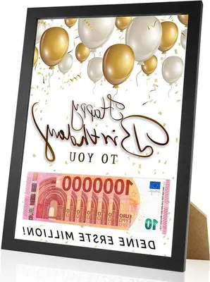 Produktbild von Geldgeschenk Verpackung für Geburtstag