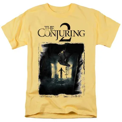 Productafbeelding van The Conjuring 2 - T-shirt voor heren/dames, uni model, TV38338 (maat M) (bananengeel)