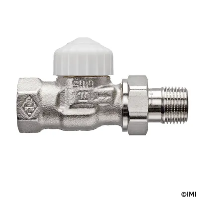 Produktbild von Heimeier Thermostatventil V-Exact II 3/8 Durchgang, vernickelt