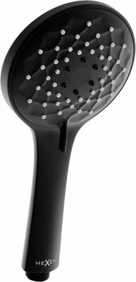 Produktbild von Mexen R-74 3-Funktions-Duschgriff, Schwarz - 79574-70