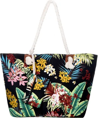 Produktbild von Große Strandtasche wasserabweisend mit Reißverschluss - Cook Island