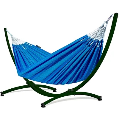 Obrázok produktu pre Potenza Hojdacia sieť s rámom Pre dve osoby Hojdačka 230x160 cm I Rám 220 kg