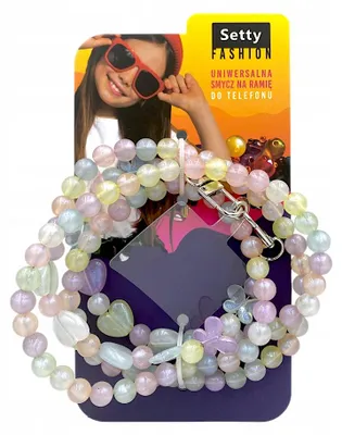 Produktbild von Setty Universelle Handykette aus Kunststoff, Mehrfarbig