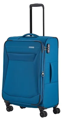 Obrázek produktu pro Travelite Textilní cestovní kufr Chios Petrol EXP M 60/66 l