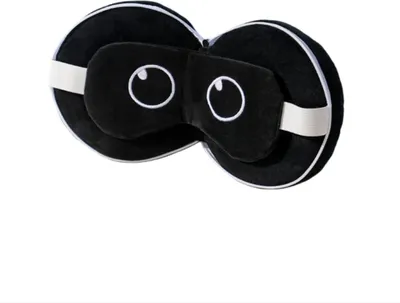 Immagine prodotto di INF Mascherina per Dormire 2-in-1 e Cuscino da Viaggio a U per Relax