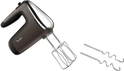 Produktbild von Moulinex HM6539, Handmixer, Braun, Mixen, Leiter, Edelstahl, 600 W