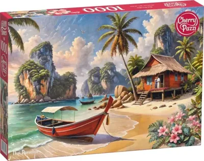 Obrázek produktu pro Puzzle 1000 CherryPazzi Thajský ráj 31018