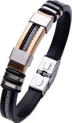 Image de Bracelet Alfonso pour homme - Élégance Or/Rose KP34496