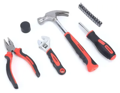 Immagine prodotto di Set di 17 utensili manuali per lavori di bricolage e riparazioni