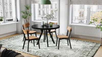 Produktbild von Design Esstisch rund Expanso ausziehbar 110 bis 310 cm Tisch Esszimmer