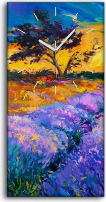 Produktbild von Dekor Leinwand Uhr Wandbilder Geräuschlos Kunstdruck 30x60 - weiße Hände