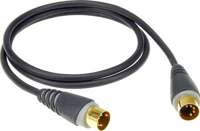 Produktbild von KLOTZ AIS GmbH MID-030, MIDI, Männlich, MIDI, Männlich, 3 m, Schwarz