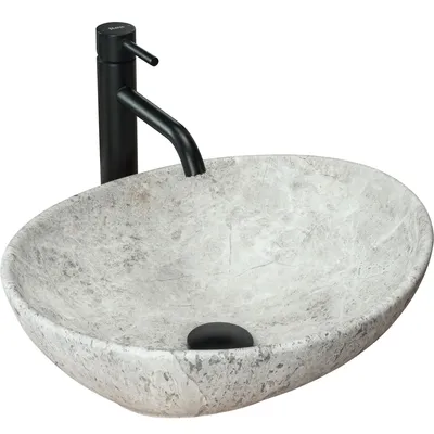 Zdjęcie produktu dla Umywalka nablatowa Rea Sofia Light Stone
