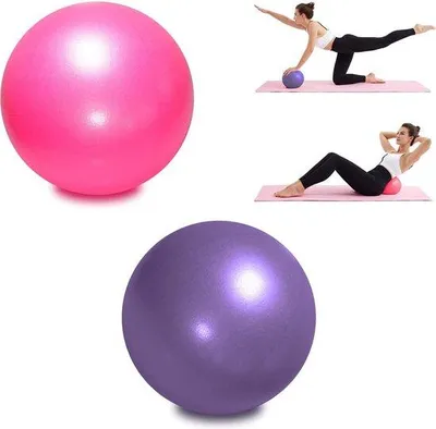 Immagine prodotto di 2 palloni da Pilates da 9" - Palloni gonfiabili piccoli per lo yoga e l'allenamento del core