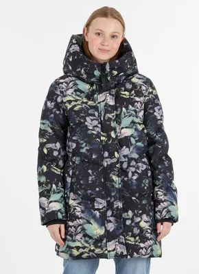Image de Manteau d'hiver Ragwear pour femmes Avelin Imprimé multicolore M
