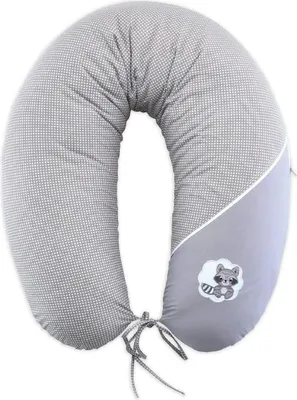 Produktbild von Stillkissen XXL 190x30 cm  - Mikroperlen Füllung  - mit Baumwollbezug  - Schwangerschaftskissen, Seitenschläferkissen, Lagerungskissen, Babynestchen  - ergonomisch
