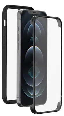 Produktbild von Bigben Connected COV360IP12PMB, iPhone 12 Pro Max, Schwarz