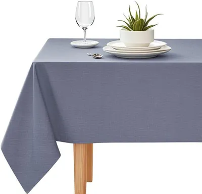 Obrázek produktu pro Voděodolný PVC ubrus pro vnitřní i venkovní použití v elegantní šedé barvě