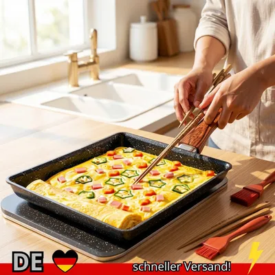 Produktbild von Tamagoyaki Pfanne Japanische Omelett Antihaft