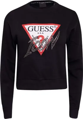 Produktbild von Guess Sweatshirts W2BQ18KB683 Jblk, W2BQ18KB683JBLK, Größe: 158