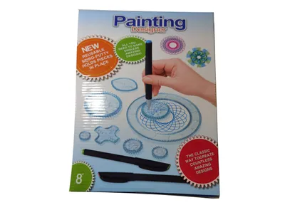 Produktbild von Spirograph Zeichenset für kreative Mandala-Bilder – Einfaches Zeichnen mit Vorlagen